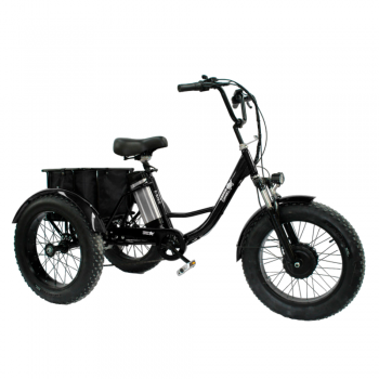 Электровелосипед GreenCamel Трайк-F20 (R20FAT 500W 48V12Ah) 7скор Черный