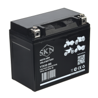 Аккумулятор стартерный для мототехники SKN YTX12-BS (12V/12Ah/180A) [CT 1212, YB14L-A2, YB10L-B]	