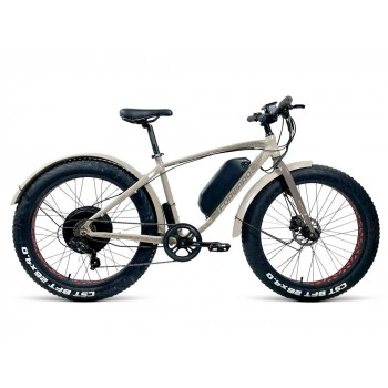 Электровелосипед электрофэтбайк Forward Bizon E-1000 серый