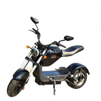 Электроскутер Citycoco Harley PRINCE 2000W, 60В 20Ah Черный