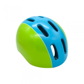 Шлем Tech Team GRAVITY 400 подростковый зелено-синий