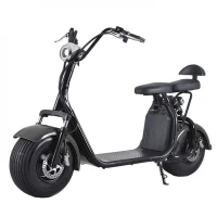 Электроскутер Citycoco GT X7 (2000W) Черный матовый