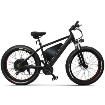 Электровелосипед электрофэтбайк R-2000 черный