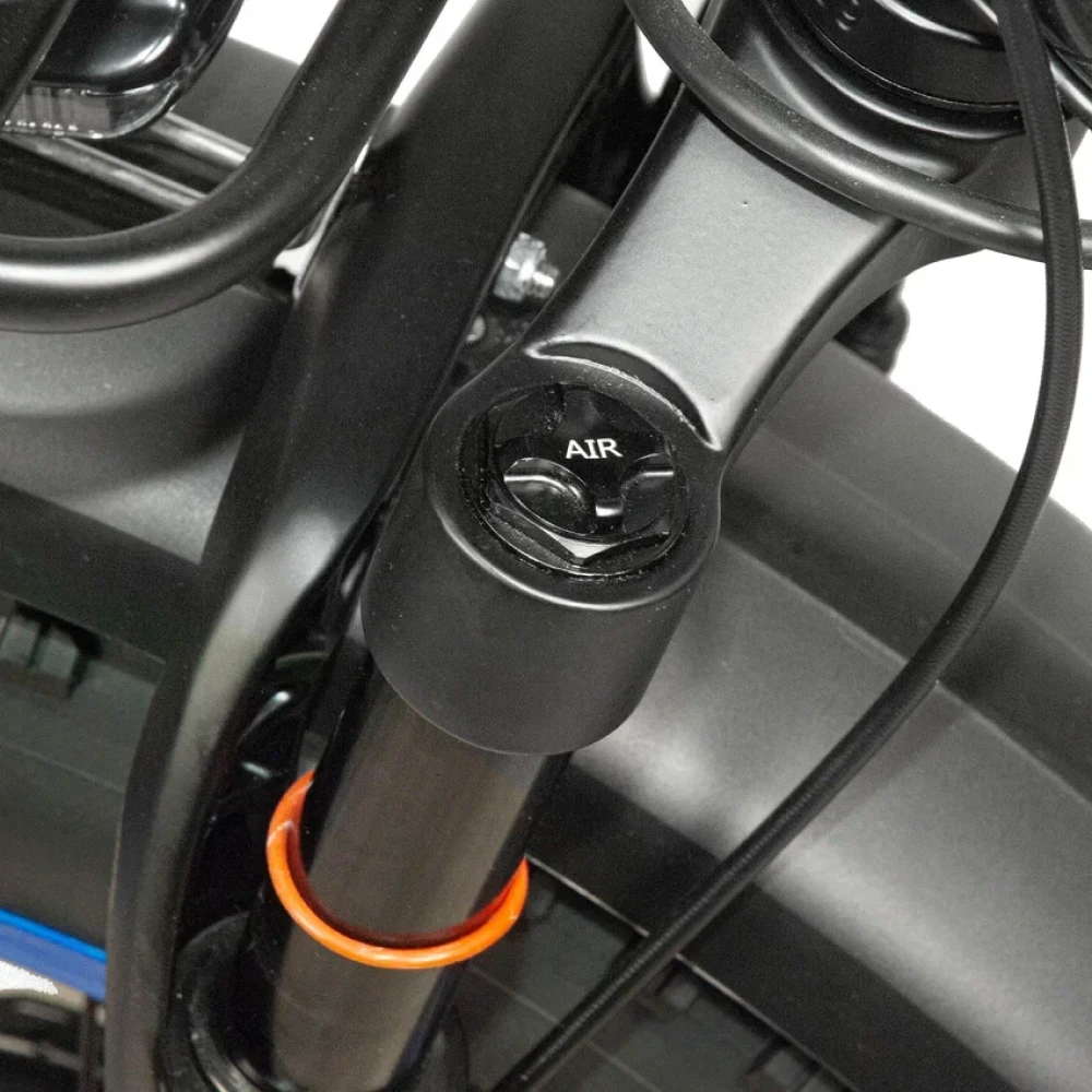 Электровелосипед Minako F10 Dual синий гидравлика 7